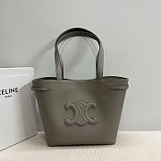 CELINE | SMALL CABAS ANAÏS CUIR TRIOMPHE in Grained calfskin pebble - 1