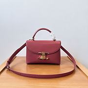 CELINE | TEEN NINO BAG in SUPPLE CALFSKIN red - 1