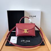 CELINE | TEEN NINO BAG in SUPPLE CALFSKIN red - 3