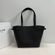 CELINE | SMALL CABAS ANAÏS CUIR TRIOMPHE in Grained calfskin black - 5