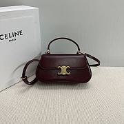 CELINE | Teen Lola Trio Mphe In Burgundy - 1