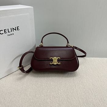 CELINE | Teen Lola Trio Mphe In Burgundy