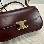 CELINE | Teen Lola Trio Mphe In Burgundy - 2