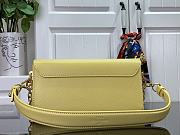 LOUIS VUITTON | Twist West Pochette Epi cowhide with grain yellow - 4