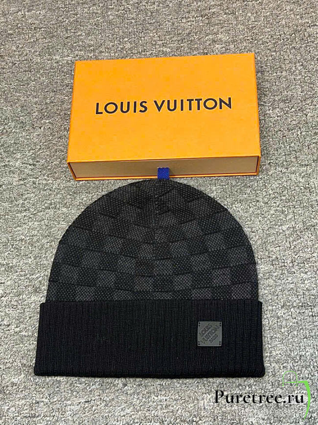 LOUIS VUITTON | Beanie Black 01 - 1