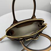 MIUMIU | Aventure nappa leather top-handle bag brown  - 2