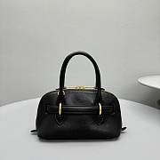 MIUMIU | Aventure nappa leather top-handle bag black - 4