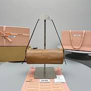 MIUMIU | Nappa Leather Pouch Brown - 1