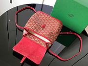 GOYARD | Alpin Backpack Coated Canvas Red - 3