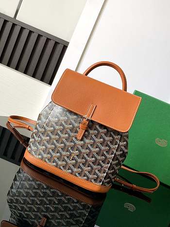 GOYARD | Alpin Backpack Coated Canvas Orange