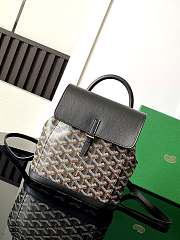 GOYARD | Alpin Backpack Coated Canvas Black - 1