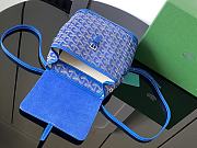 GOYARD | Alpin Backpack Coated Canvas Blue - 4