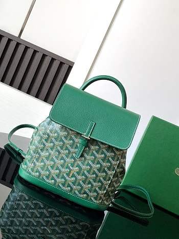 GOYARD | Alpin Backpack Coated Canvas Green