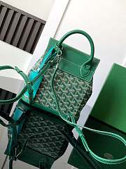 GOYARD | Alpin Backpack Coated Canvas Green - 3