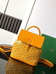 GOYARD | Alpin Backpack Coated Canvas Yellow - 1