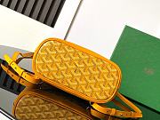 GOYARD | Alpin Backpack Coated Canvas Yellow - 4