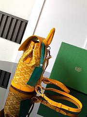 GOYARD | Alpin Backpack Coated Canvas Yellow - 3