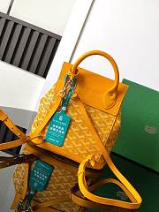 GOYARD | Alpin Backpack Coated Canvas Yellow - 2