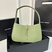 YSL | LE 5 À 7 Rive Gauche Bag In Green - 1