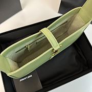 YSL | LE 5 À 7 Rive Gauche Bag In Green - 4