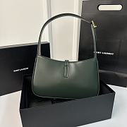 YSL | LE 5 À 7 Rive Gauche Bag In Dark Green - 6