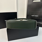 YSL | LE 5 À 7 Rive Gauche Bag In Dark Green - 5