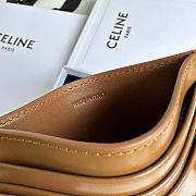 CELINE | Triomphe Card Holder In Brown - 6