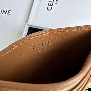 CELINE | Triomphe Card Holder In Brown - 5