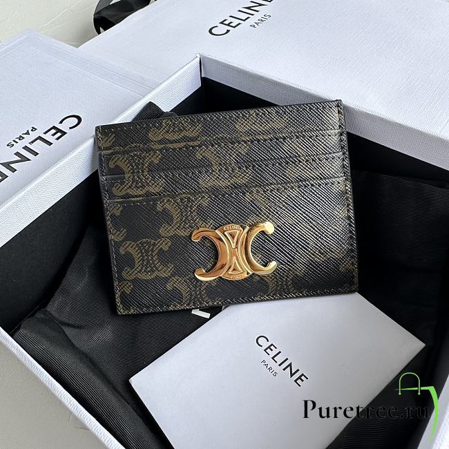 CELINE | Triomphe Card Holder - 1