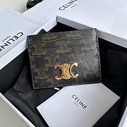 CELINE | Triomphe Card Holder - 1