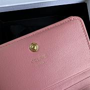 CELINE | Small Wallet Triomphe In Pink - 3