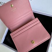 CELINE | Small Wallet Triomphe In Pink - 2