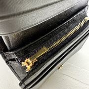 CELINE | Small Wallet Triomphe In Black - 2