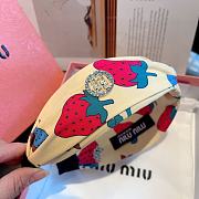 MIUMIU | sweet handmade letter headband - 3