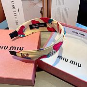 MIUMIU | sweet handmade letter headband - 6