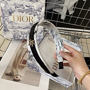 DIOR | ink-splashed headband logo - 1