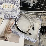 DIOR | ink-splashed headband logo - 4