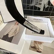 DIOR | D letter headband black - 2