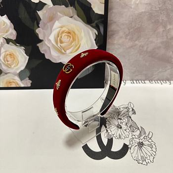 GUCCI | Bee headband red