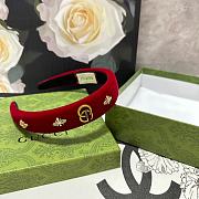 GUCCI | Bee headband red - 6