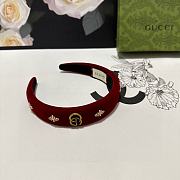 GUCCI | Bee headband red - 3