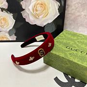 GUCCI | Bee headband red - 2