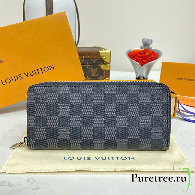 LOUIS VUITTON | Zippy Wallet Vertical N63095 - 1