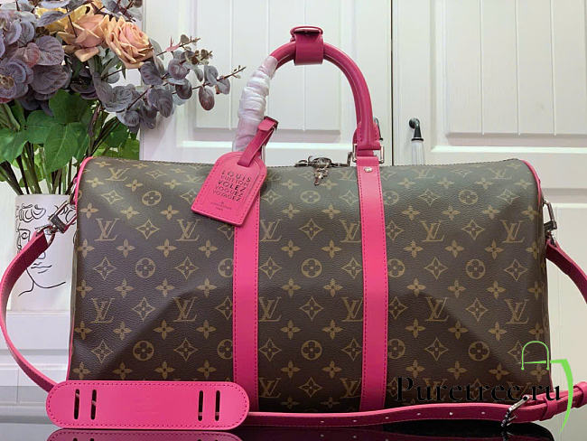 LOUIS VUITTON | Keepall Bandoulière 45 Pondichery Pink M13807 - 1