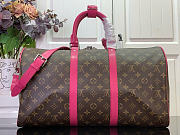 LOUIS VUITTON | Keepall Bandoulière 45 Pondichery Pink M13807 - 4