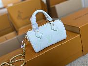 LOUIS VUITTON | Nano Speedy Monogram Empreinte Summer Stardust Blue - 3