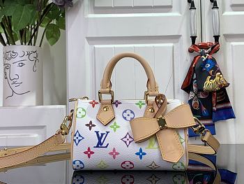 Louis Vuitton x Murakami | Nano Speedy Monogram White