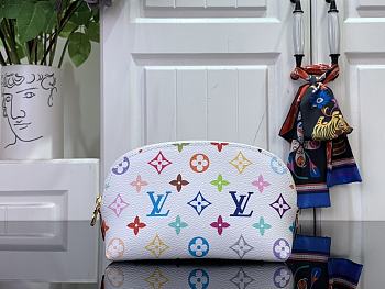 Louis Vuitton x Murakami | Pochette Cosmetic PM Multicolor White