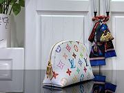 Louis Vuitton x Murakami | Pochette Cosmetic PM Multicolor White - 4