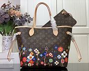 Louis Vuitton x Murakami | Neverfull Monogram   - 4